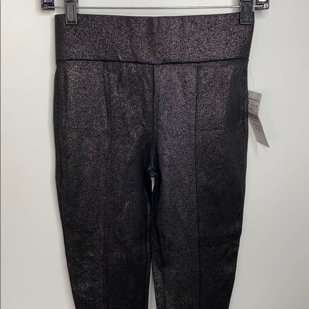 Zara Black Structured Leggings
